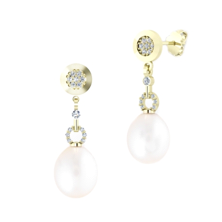 1PE 677      PENDIENTES ORO