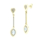 1PE 622      PENDIENTES ORO AMARILLO