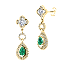 PENDIENTES ORO