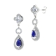1PEB1303     PENDIENTES ORO BLANCO