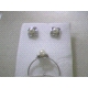 1PEB1317     PENDIENTES ORO BLANCO