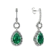1PEB1322     PENDIENTES ORO BLANCO