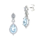 1PPL321      PENDIENTES PLATA RODIADA