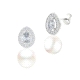 1PEB1270     PENDIENTES ORO BLANCO