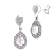 1PEB1284     PENDIENTES ORO BLANCO
