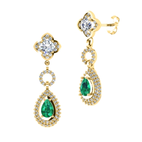 PENDIENTES ORO