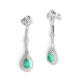 1PEB1304     PENDIENTES ORO BLANCO