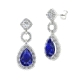 1PEB1345     PENDIENTES ORO BLANCO