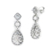 1PEB1346     PENDIENTES ORO BLANCO
